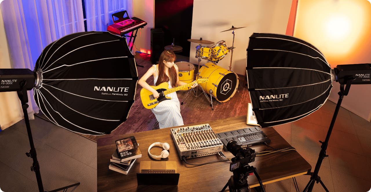 Nanlite launches FS-300C LED RGBW color spotlight Nanlite launches FS-300C LED RGBW color spotlight